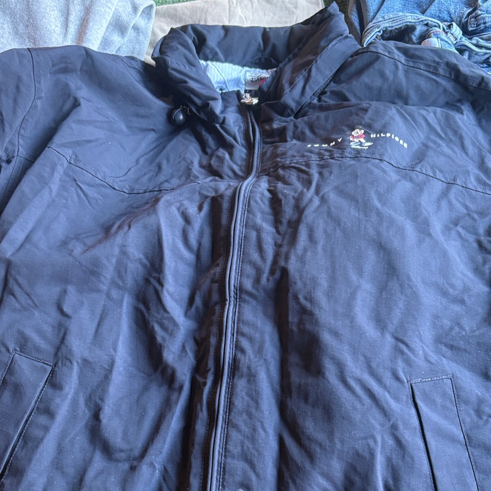 Tommy Hilfiger Navy Windbreaker Jacket